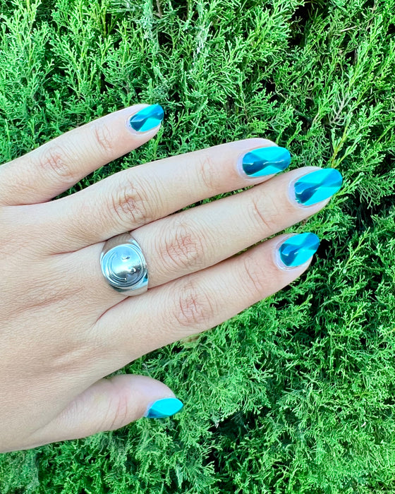 Anillo Sello Smiley