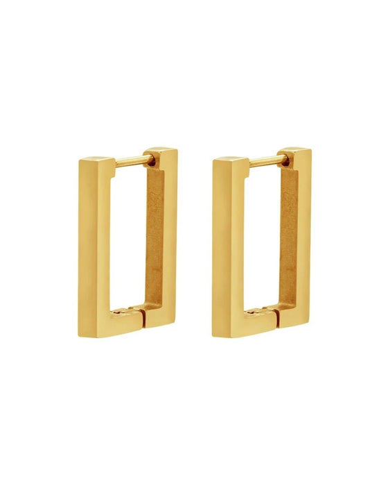Pendientes Aros Geométricos