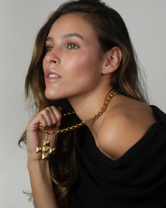 Collar Cruz Cataleya