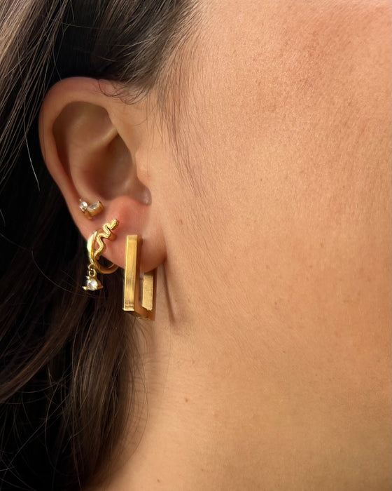 Pendientes Aros Geométricos